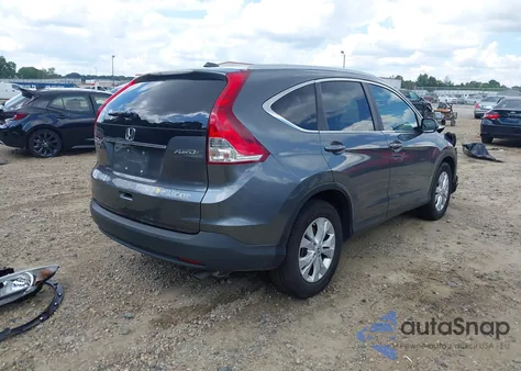 2013 Honda Cr-V Ex-L from USA, damaged, VIN 2HKRM4H76DH614760